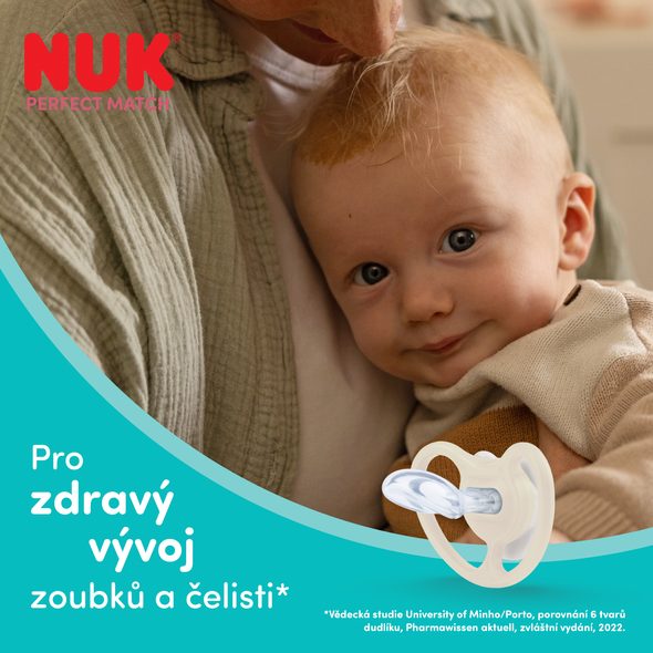NUK PERFECT MATCH DUDLÍK AIR BEAR 6-18M 1KS - ŠIDÍTKA A DOPLŇKY - KRMENÍ