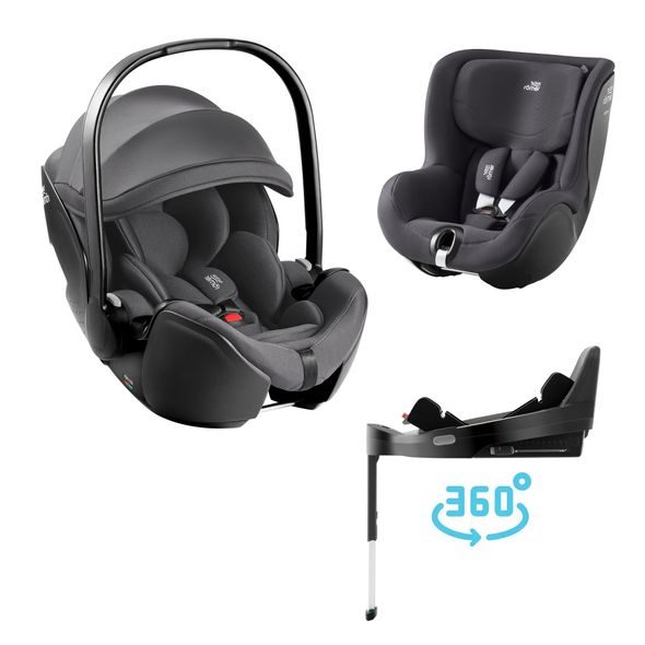BRITAX RÖMER AUTOSEDAČKA SET BABY-SAFE PRO + VARIO BASE 5Z + AUTOSEDAČKA DUALFIX 5Z CLASSIC - AUTOSEDAČKY 0-13KG - AUTOSEDAČKY A PŘÍSLUŠENSTVÍ