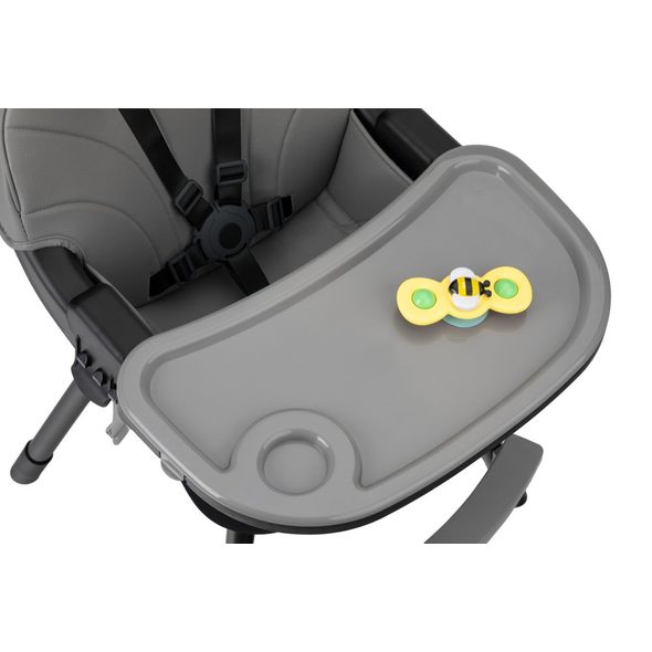 MOMI JÍDELNÍ ŽIDLIČKA JUA ČERNÁ - JÍDELNÍ ŽIDLIČKY PLASTOVÉ - KRMENÍ