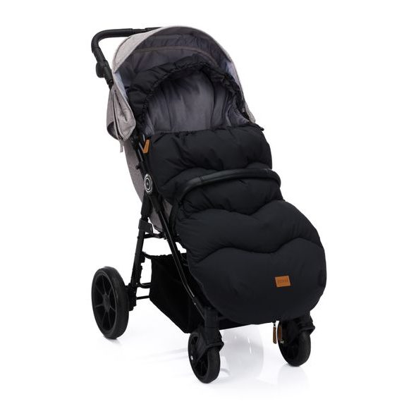 FILLIKID FUSAK ZIMNÍ OGRE BLACK - FUSAKY DO KOČÁRKU - KOČÁRKY A PŘÍSLUŠENSTVÍ