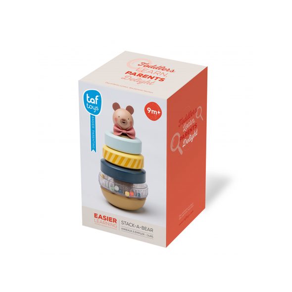 TAF TOYS PYRAMIDA MEDVĚD - STOHOVACÍ HRAČKY - PRO DĚTI