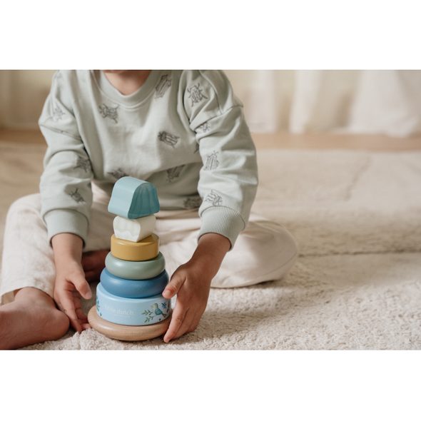 LITTLE DUTCH NASAZOVACÍ KROUŽKY DŘEVĚNÉ FOREST FRIENDS - LITTLE DUTCH - PRO DĚTI