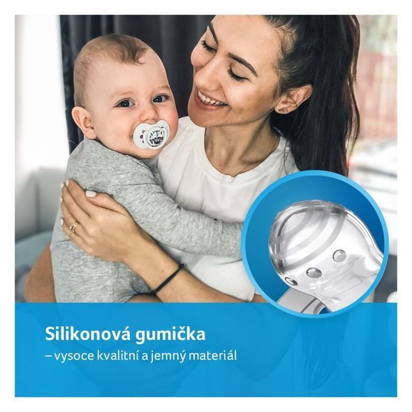 LOVI DUDLÍK SILIKONOVÝ DYNAMICKÝ WILD SOUL 0-3M 2KS BOY - ŠIDÍTKA A DOPLŇKY - KRMENÍ