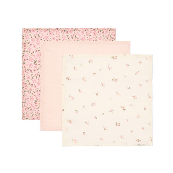 LITTLE DUTCH UBROUSKY MUŠELÍNOVÉ 3 KS FAIRY GARDEN - LÁTKOVÉ UBROUSKY - PŘEBALOVÁNÍ