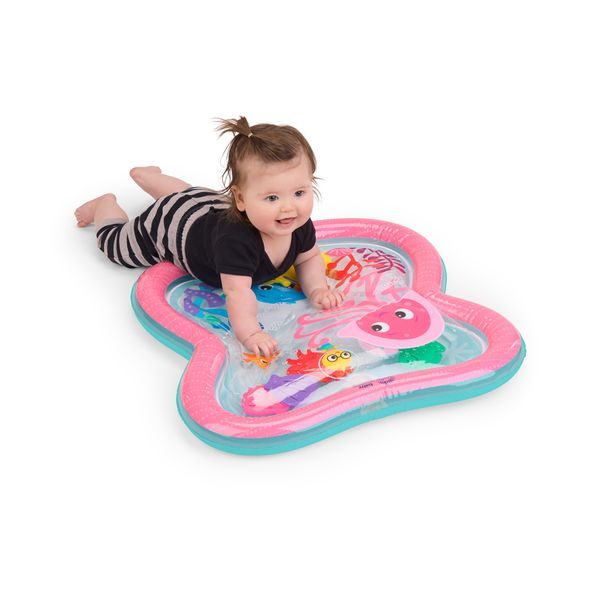BABY EINSTEIN PODLOŽKA VODNÍ PRO ROZVOJ MOTORIKY JIGGLING JANET™ TUMMY TIME, 0M+ - HRACÍ DEKY - PRO DĚTI