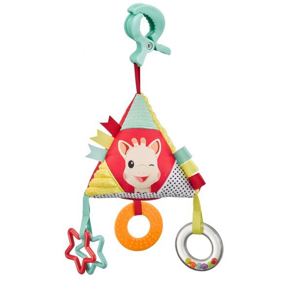 VULLI ZÁVĚSNÁ PYRAMIDA ŽIRAFA SOPHIE - HRAČKY K ZAVĚŠENÍ - PRO DĚTI