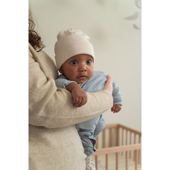 LODGER ČEPICE MELANGE BIRCH VEL. 0 - 6 MĚSÍCŮ - ČEPIČKY A KLOBOUČKY - PRO DĚTI