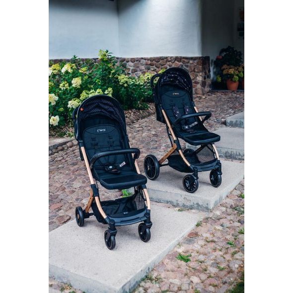 MOMI ESTELLE DAKAR ŠEDÝ LEOPARD - SPORTOVNÍ KOČÁRKY - KOČÁRKY A PŘÍSLUŠENSTVÍ