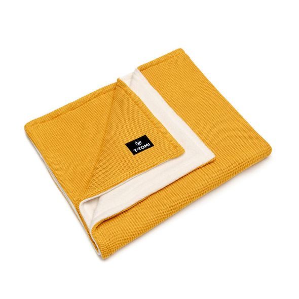 T-TOMI PLETENÁ DEKA WARM 80X100CM - DĚTSKÉ DEKY PRO MIMINKA - SPINKÁNÍ