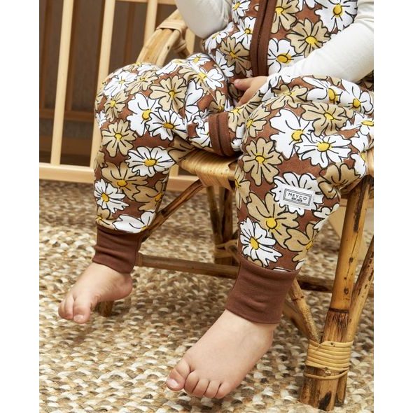 MEYCO JUMPER VEL.80 - VINTAGE FLOWER TAUPE - DUPAČKY - PRO DĚTI