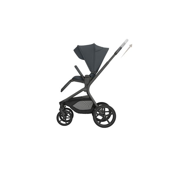 KIKKABOO KOČÁREK 2V1 GOYA PLATINUM GRAPHITE - DVOJKOMBINACE - KOČÁRKY A PŘÍSLUŠENSTVÍ