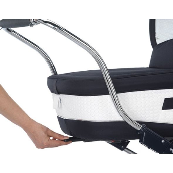 INGLESINA SADA VANIČKA VITTORIA, PODVOZEK COMFORT CHROM BLU/ARDESIA 2016 - HLUBOKÉ KOČÁRKY - KOČÁRKY A PŘÍSLUŠENSTVÍ