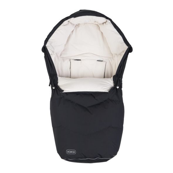 VOKSI® URBAN BLACK CREAM - FUSAKY DO KOČÁRKU - KOČÁRKY A PŘÍSLUŠENSTVÍ