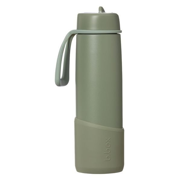 B.BOX SILIKONOVÝ CHRÁNIČ PRO TERMOLÁHEV 690 ML - OLIVE - SPORTOVNÍ LAHVE - KRMENÍ