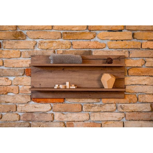 POLIČKA NA STĚNU FAKTUM NEST WALNUT - SKŘÍNĚ - SPINKÁNÍ