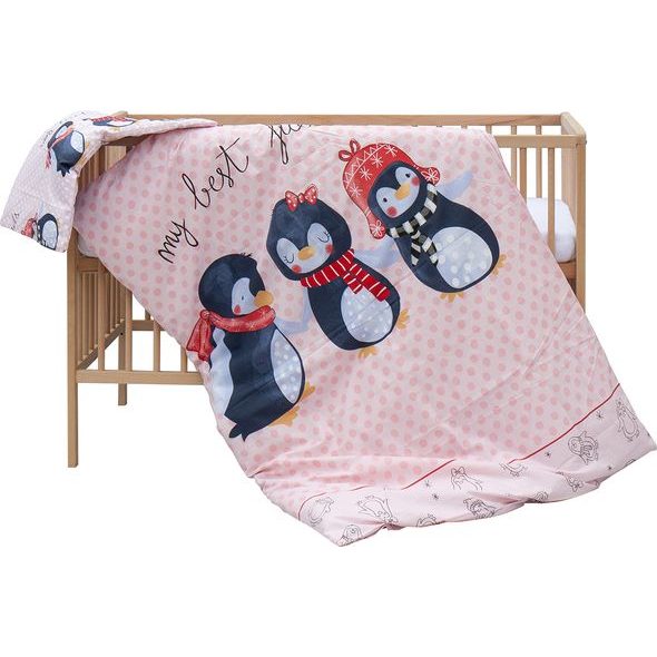 SCARLETT DĚTSKÁ POSTÝLKA S KOMPLETNÍ VÝBAVOU SCARLETT 120 X 60 CM - PIMPI - DŘEVĚNÉ POSTÝLKY - SPINKÁNÍ