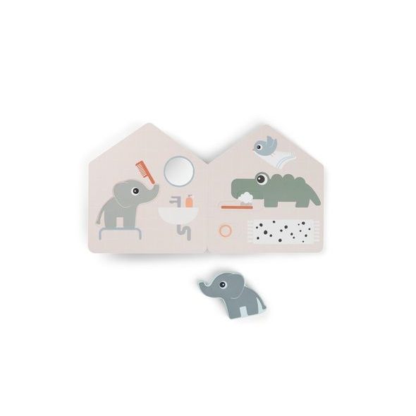 DONE BY DEER AKTIVNÍ KNÍŽKA ELPEE DOMEČEK - KNÍŽKY PRO NEJMENŠÍ - PRO DĚTI