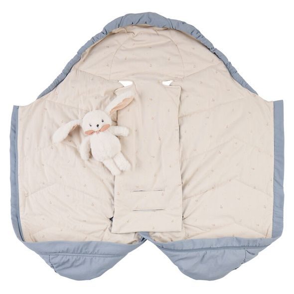 VOKSI MOVE LIGHT MISTY BLUE LEAF - FUSAKY DO KOČÁRKU - KOČÁRKY A PŘÍSLUŠENSTVÍ