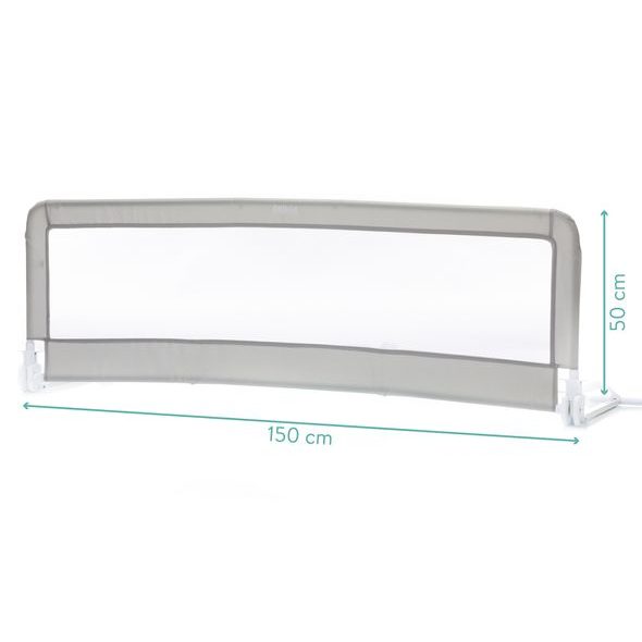 FILLIKID ZÁBRANA NA POSTEL EMMA GREY 130X50 CM - ZÁBRANY NA POSTEL - SPINKÁNÍ