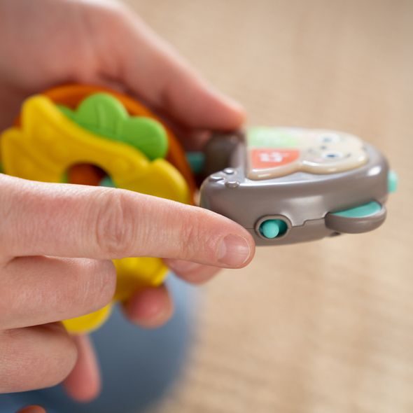 BRIGHT STARTS HRAČKA HUDEBNÍ KLÍČE MONKEYS™ 6M+ - MOTORICKÉ A HUDEBNÍ - PRO DĚTI