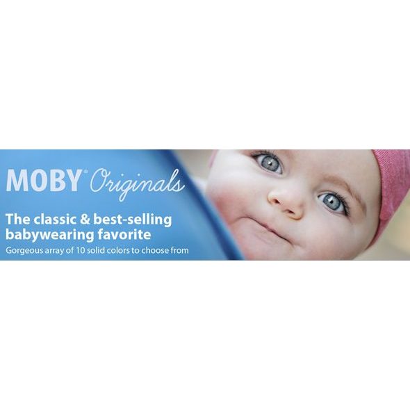 MOBY BAMBOO WRAP-ELASTICKÝ ŠÁTEK - KLOKANKY A ŠÁTKY - NOŠENÍ & SPORT