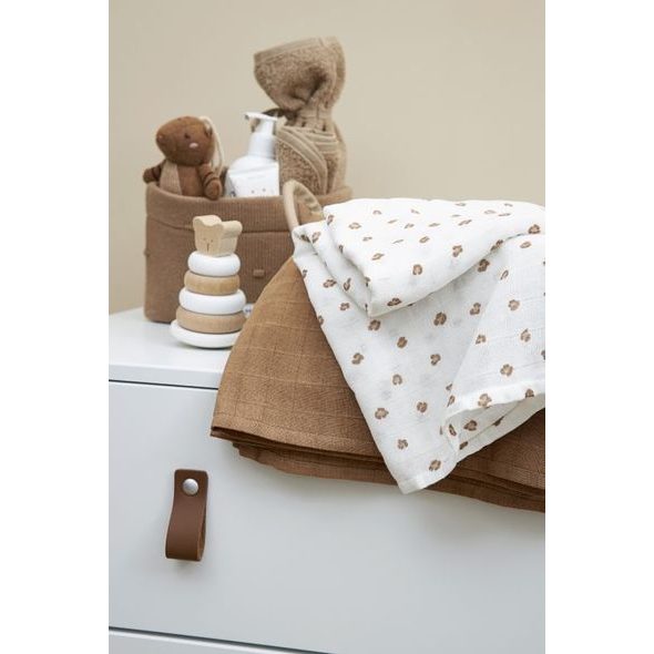 MEYCO MUŠELÍNOVÁ PLENA-ŽÍNKA 3-BALENÍ - MINI PANTHER TOFFEE - ŽÍNKY A HOUBIČKY - KOUPÁNÍ A ZDRAVÍ