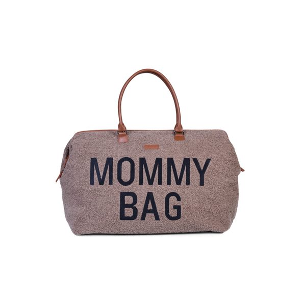 CHILDHOME PŘEBALOVACÍ TAŠKA MOMMY BAG TEDDY SOFT BROWN - PŘEBALOVACÍ TAŠKY - KOČÁRKY A PŘÍSLUŠENSTVÍ