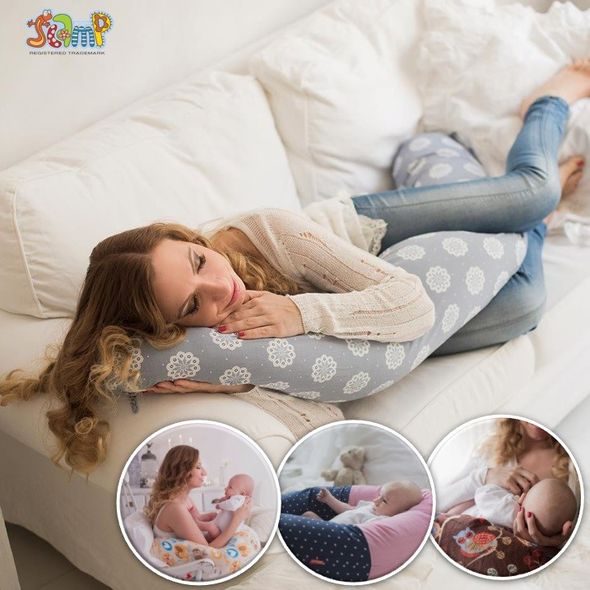 SCAMP KOJÍCÍ POLŠTÁŘ 155X30 (COLORFULLHEART) - KOJÍCÍ POLŠTÁŘE - KRMENÍ