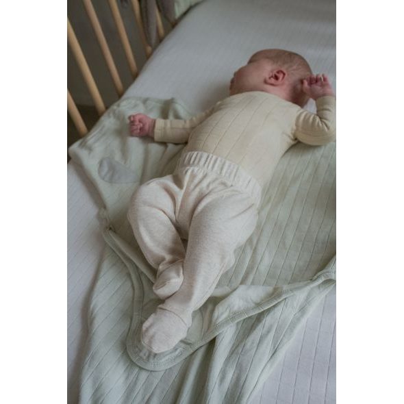 LODGER TEPLÁČKY NOVOROZENECKÉ MELANGE BIRCH VEL. 50 - KALHOTKY A TEPLÁČKY - PRO DĚTI