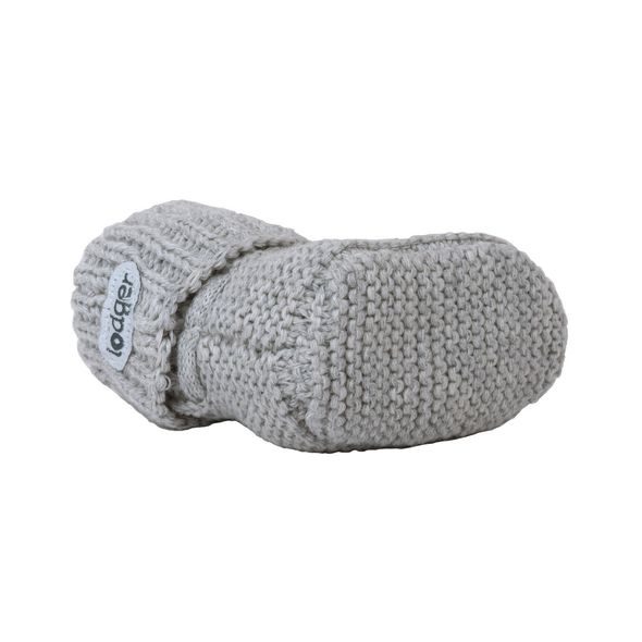 LODGER SLIPPER KNIT STEEL 0 - 6 MĚSÍCŮ - BOTIČKY - PRO DĚTI