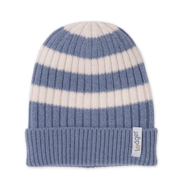 LODGER ČEPICE STRIPE MERINO STONE 0 - 3 MĚSÍCE - ČEPIČKY A KLOBOUČKY - PRO DĚTI