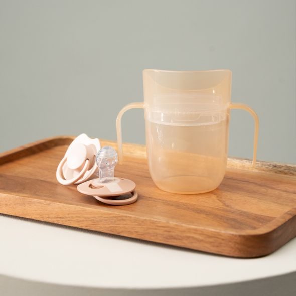 LOVI HRNEČEK TRÉNINKOVÝ GENIUS 150ML NUDE - DĚTSKÉ HRNEČKY - KRMENÍ