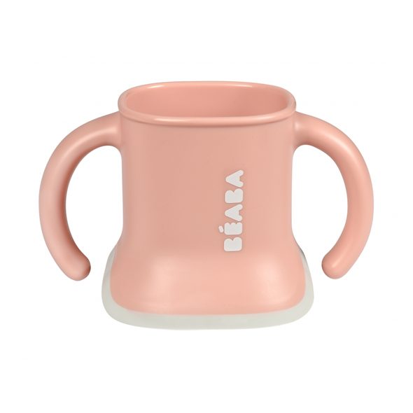 BEABA TRÉNOVACÍ HRNEK 3V1 OLD PINK - DĚTSKÉ HRNEČKY - KRMENÍ