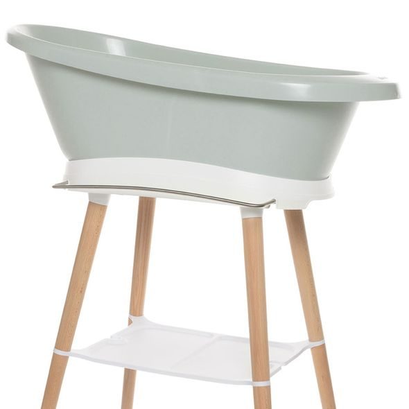 BEBE JOU SADA VANIČKY SE STOJANEM SENSE SKY GREEN / WHITE - VANIČKY PLASTOVÉ - KOUPÁNÍ A ZDRAVÍ