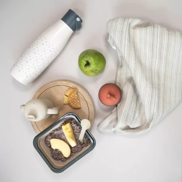 ZOPA SILIKONOVÝ HRNÍČEK 2V1 - DĚTSKÉ HRNEČKY - KRMENÍ