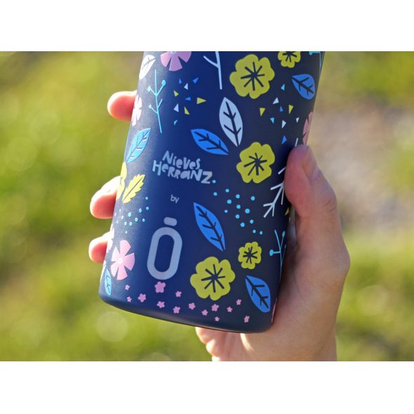 RUNBOTT TERMOLÁHEV 600 ML FLORAL - TERMOOBALY A TERMOSKY - KRMENÍ