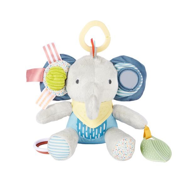 SKIP HOP HRAČKA ZÁVĚSNÁ AKTIVNÍ BANDANA BUDDIES SLON 0M+ - HRAČKY K ZAVĚŠENÍ - PRO DĚTI