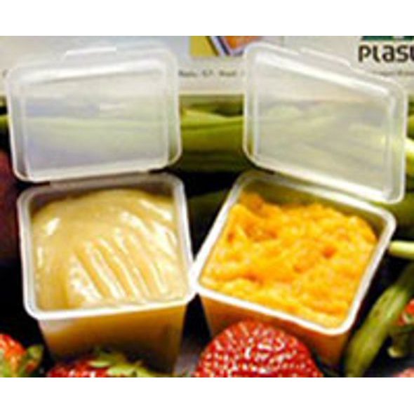 BABY CUBES ZÁSOBNÍKY PRO ULOŽENÍ DĚTSKÉ VÝŽIVY - MISKY, TALÍŘKY A PODLOŽKY - KRMENÍ