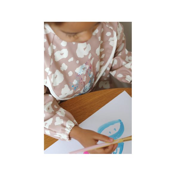 BEABA BRYNDÁK 2V1 S ODNÍMATELNÝMI RUKÁVY SAVANNAH BLOOM - BRYNDÁKY - KRMENÍ