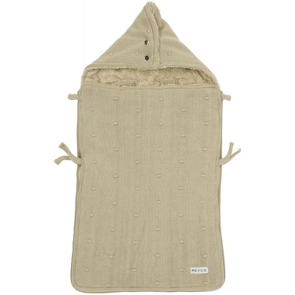 MEYCO FUSAK MINI KNOTS - SAND - FUSAKY DO KOČÁRKU - KOČÁRKY A PŘÍSLUŠENSTVÍ