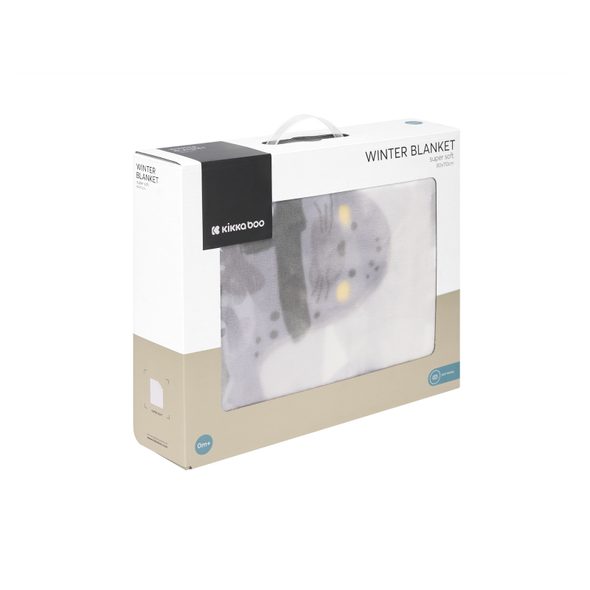 KIKKABOO DĚTSKÁ DEKA SUPER SOFT 140X110 CM SEALLY ME - DĚTSKÉ DEKY PRO MIMINKA - SPINKÁNÍ