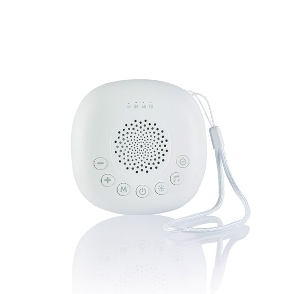 ZOPA PŘENOSNÝ USÍNACÍ MODUL PREMIUM S LED SVĚTLEM, BÍLÝM ŠUMEM A ZVUKY - NOČNÍ SVĚTLA - SPINKÁNÍ