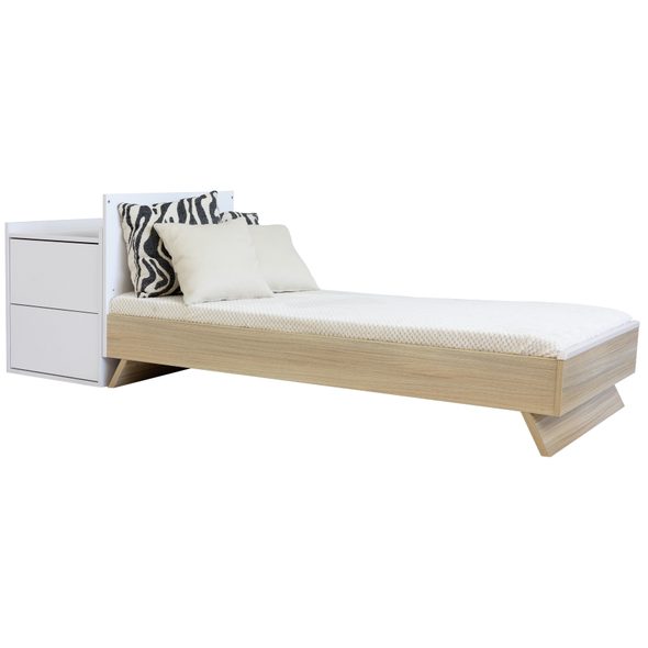 KOMBI POSTÝLKA FAKTUM SIENNA 3V1 WHITE 70X - DŘEVĚNÉ POSTÝLKY - SPINKÁNÍ