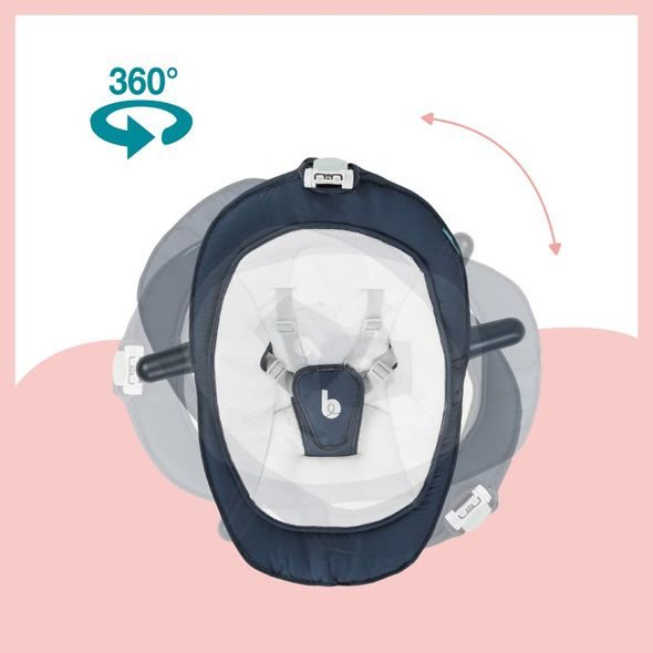 BABYMOOV LEHAČKA SWOON AIR - LEHÁTKA A HOUPADLA - SPINKÁNÍ