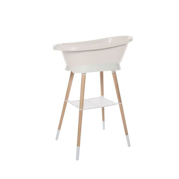 BEBE-JOU SADA VANIČKY SENSE LIGHT OAT A STOJANU SENSE WHITE - VANIČKY PLASTOVÉ - KOUPÁNÍ A ZDRAVÍ