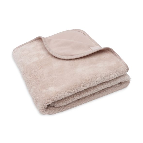 JOLLEIN DEKA 75X100CM BASIC SHERPA SILK ROSE - DĚTSKÉ DEKY PRO MIMINKA - SPINKÁNÍ