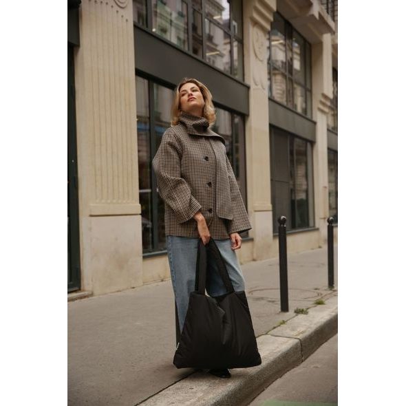 STUDIO NOOS PUFFY MOM BAG BLACK - PŘEBALOVACÍ TAŠKY - KOČÁRKY A PŘÍSLUŠENSTVÍ