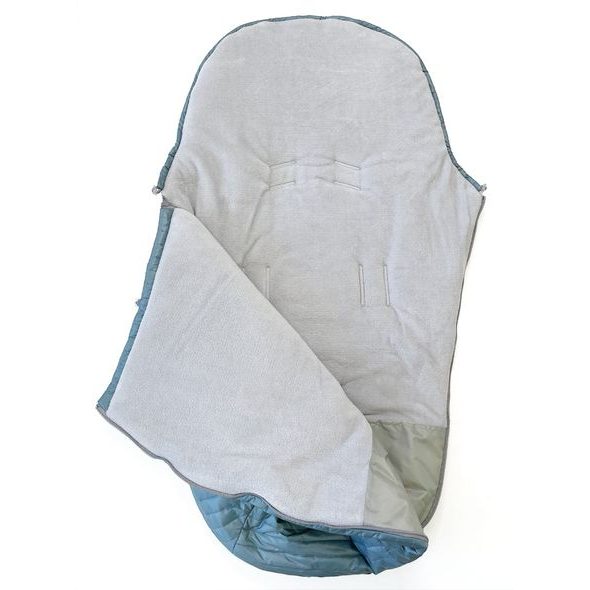 PINKIE FUSAK OCEAN BLUE S KOŽÍŠKEM - FUSAKY DO KOČÁRKU - KOČÁRKY A PŘÍSLUŠENSTVÍ