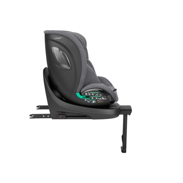 KIKKABOO AUTOSEDAČKA 40-150 CM I-TWIST I-SIZE LIGHT GREY - AUTOSEDAČKY 0-36KG - AUTOSEDAČKY A PŘÍSLUŠENSTVÍ