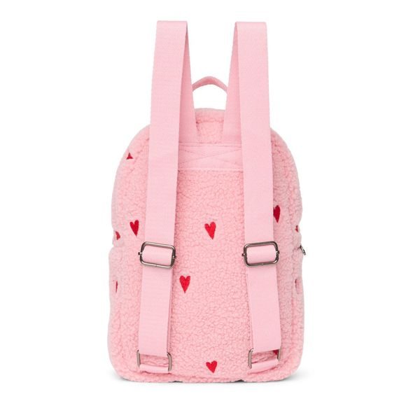 STUDIO NOOS TEDDY MINI BACKPACK - BATŮŽEK | LIGHT PINK HEARTS - BATOHY A TAŠKY - PRO DĚTI